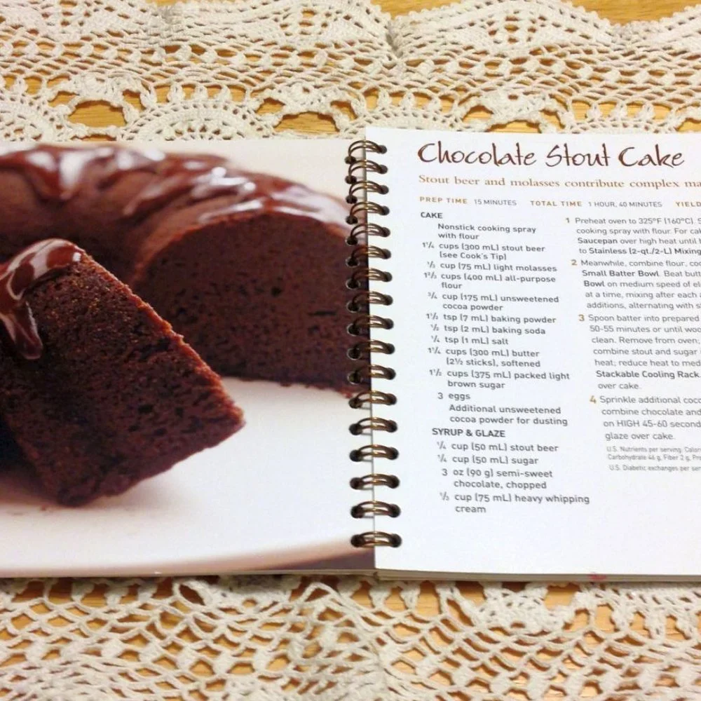 Pampered Chef Spiral-bound Chocolate Cookbook - Dessert Recipes
